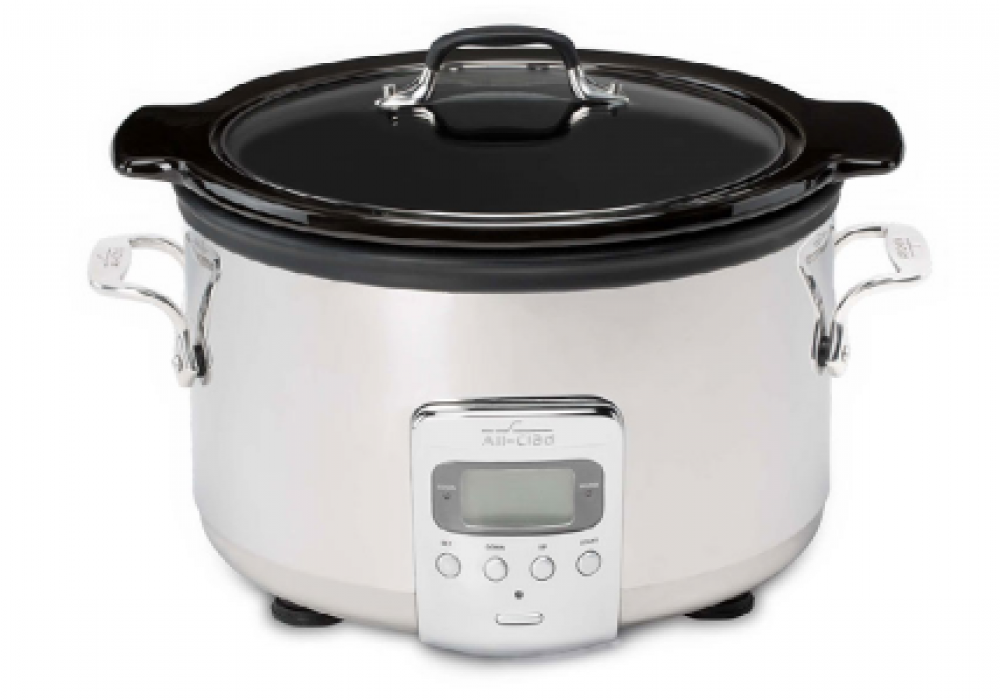 Stainless Steel Ceramic Slow Cooker