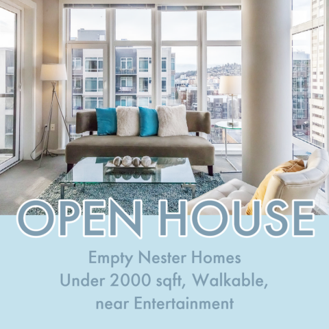 Empty Nesters Open Houses